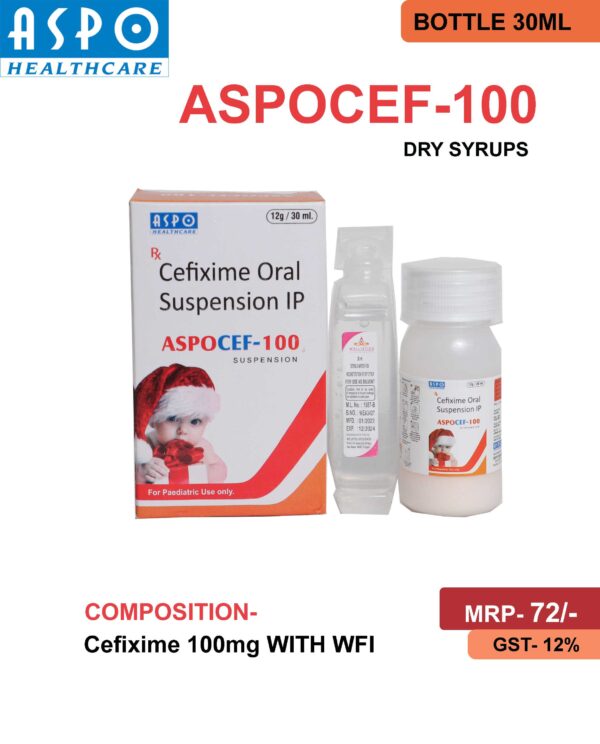 Aspocef-100 dry syrups