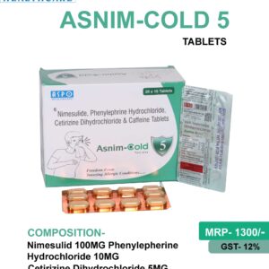 Asnim-cold 5 Tablet