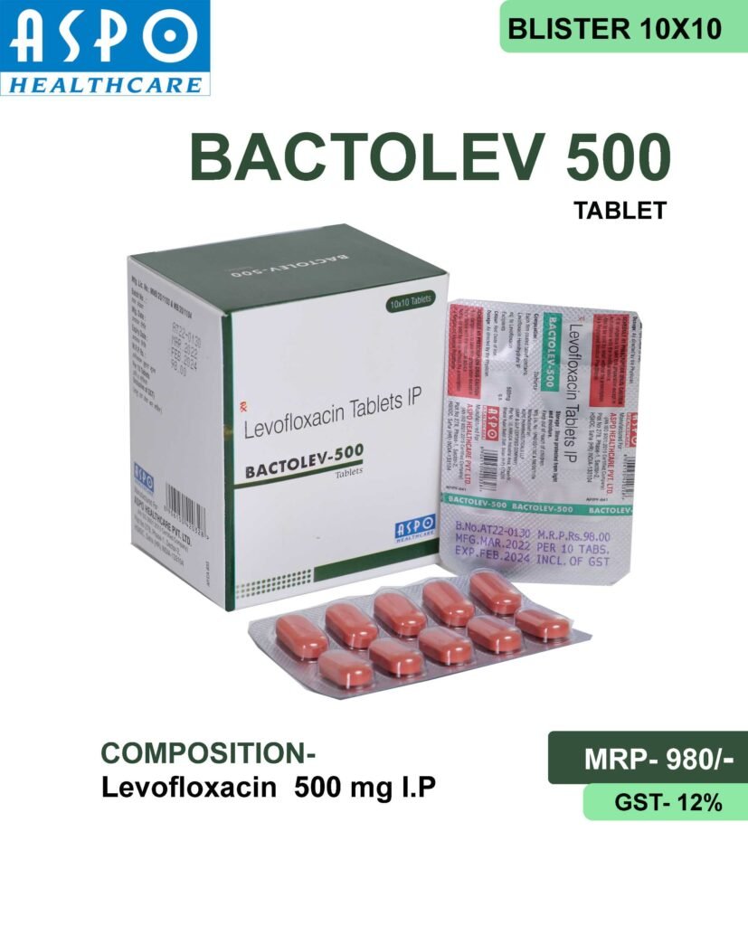 Bactolev 500 Aspo Healthcare- Best Pharma franchise company